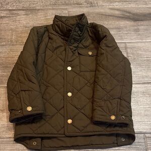 Polo by Ralph Lauren Kids Quilted Puffer Jacket - Dark Green